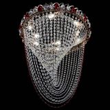 Люстра ﻿Жасмин Веер красная в Кирове