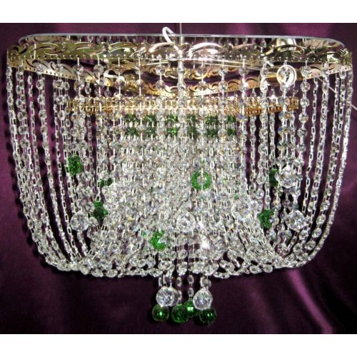 Люстра Капель Треугольник Сфера цветная в Кирове Гусь Хрустальный