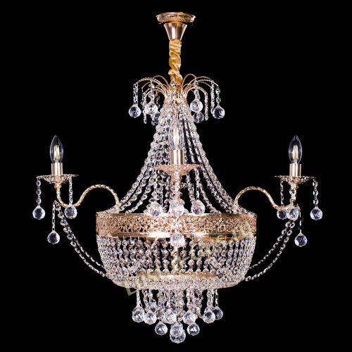 Люстра Валенсия №1 рожковая в Кирове Гусь Хрустальный