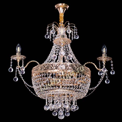 Люстра Валенсия №1 рожковая в Кирове Гусь Хрустальный