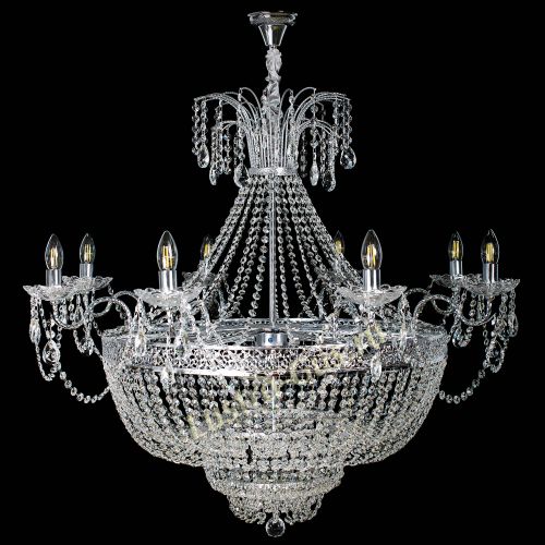 Люстра Валенсия №7 рожковая в Кирове Гусь Хрустальный