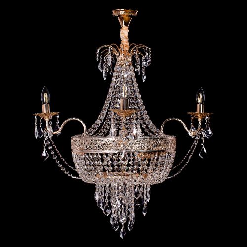 Люстра Валенсия №8 рожковая в Кирове Гусь Хрустальный