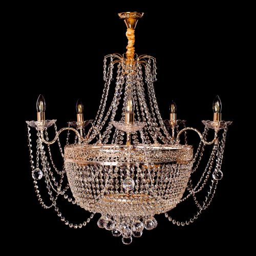 Люстра Валенсия №10 рожковая в Кирове Гусь Хрустальный