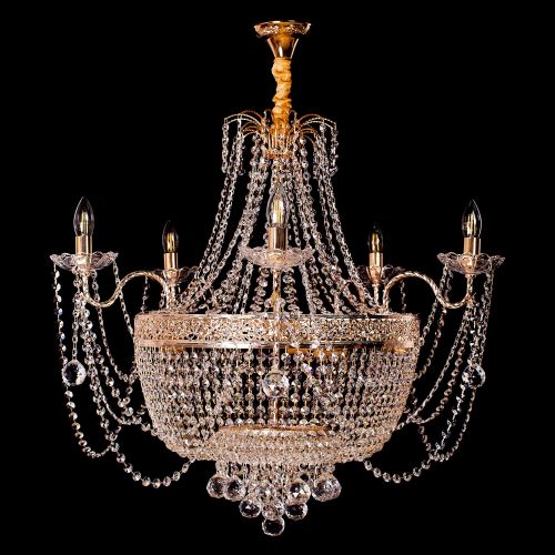 Люстра Валенсия №10 рожковая в Кирове Гусь Хрустальный