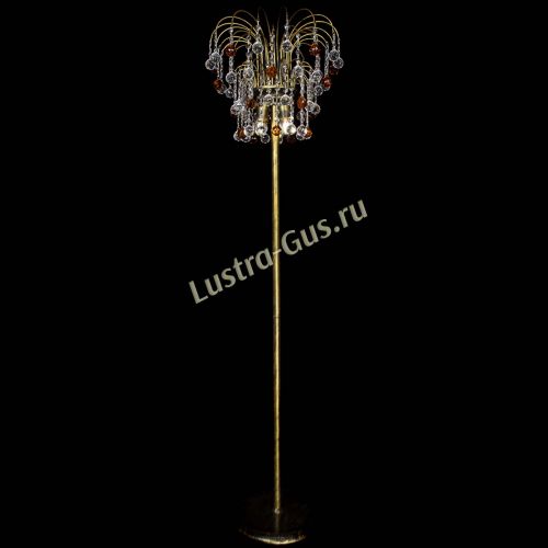 Торшер Агата шар под бронзу Чайный в Кирове Гусь Хрустальный