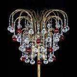 Торшер Агата шар под бронзу Красный в Кирове