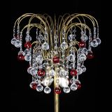 Торшер Агата шар под бронзу Красный в Кирове