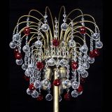 Торшер Агата шар под бронзу Красный в Кирове