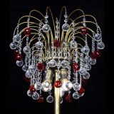 Торшер Агата шар под бронзу Красный в Кирове