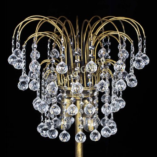 Торшер Агата шар под бронзу в Кирове Гусь Хрустальный