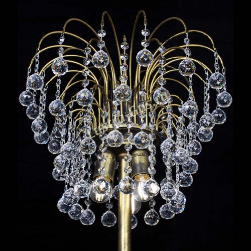 Торшер Агата шар под бронзу в Кирове Гусь Хрустальный