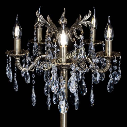 Бронзовый торшер Антей №5/1 в Кирове Гусь Хрустальный