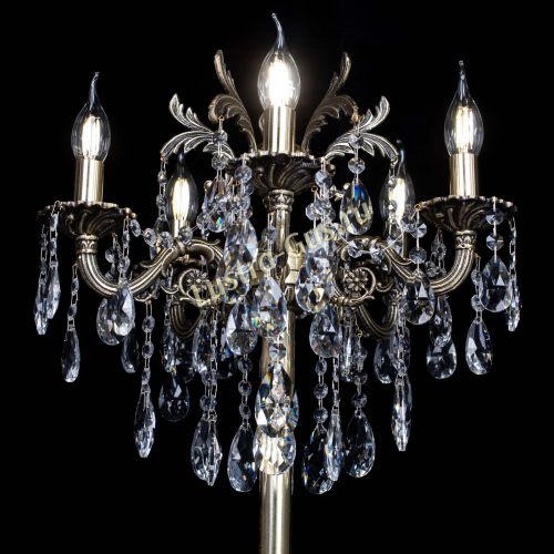 Бронзовый торшер Антей №5/1 в Кирове Гусь Хрустальный