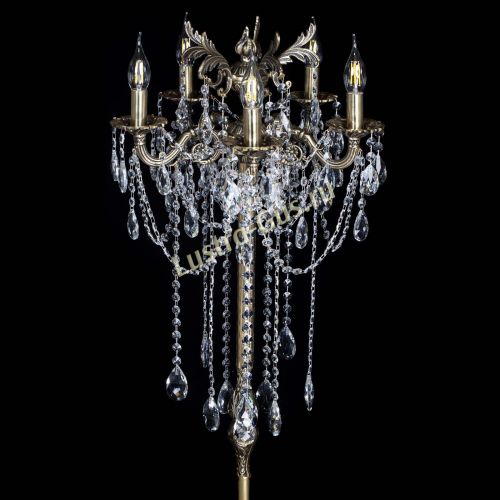 Бронзовый торшер Антей №5/2 в Кирове Гусь Хрустальный