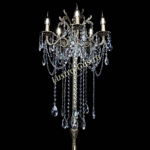 Бронзовый торшер Антей №5/2 в Кирове Гусь Хрустальный