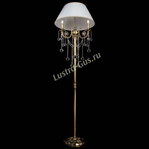 Бронзовый торшер Антик №3 шар в Кирове Гусь Хрустальный