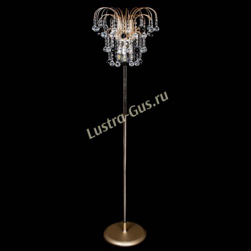 Торшер Акация шар черный в Кирове Гусь Хрустальный