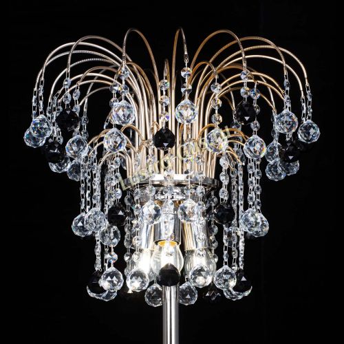 Торшер Акация шар черный в Кирове Гусь Хрустальный