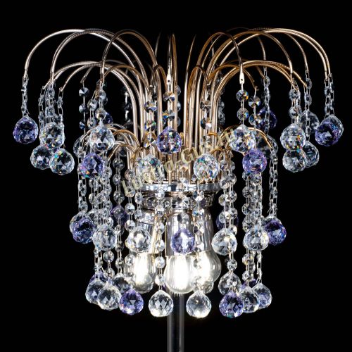 Торшер Акация шар фиолетовый в Кирове Гусь Хрустальный