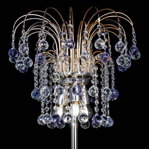 Торшер Акация шар фиолетовый в Кирове Гусь Хрустальный