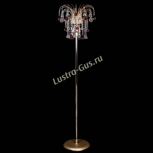 Торшер Акация шар красный в Кирове Гусь Хрустальный