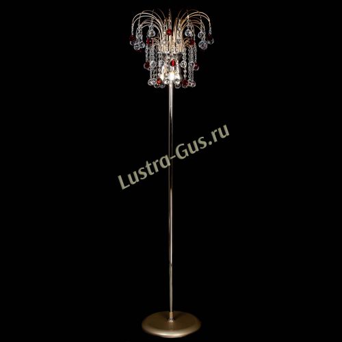 Торшер Акация шар красный в Кирове Гусь Хрустальный