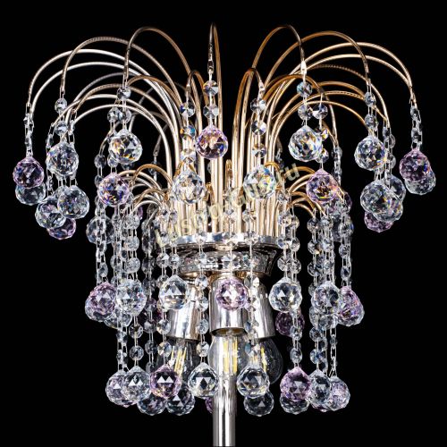 Торшер Акация шар розовый в Кирове Гусь Хрустальный