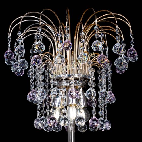 Торшер Акация шар розовый в Кирове Гусь Хрустальный