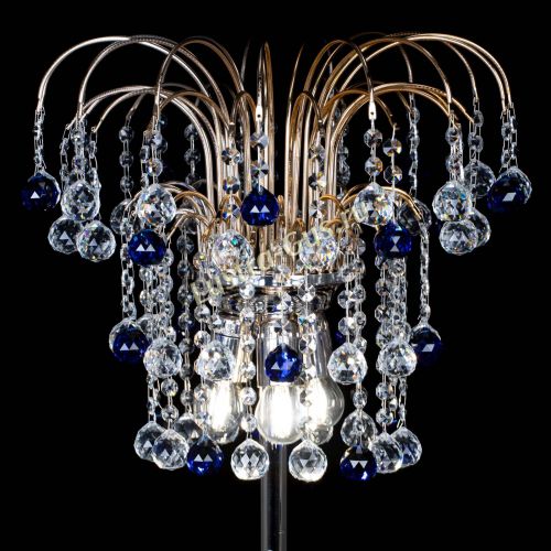 Торшер Акация шар синий в Кирове Гусь Хрустальный