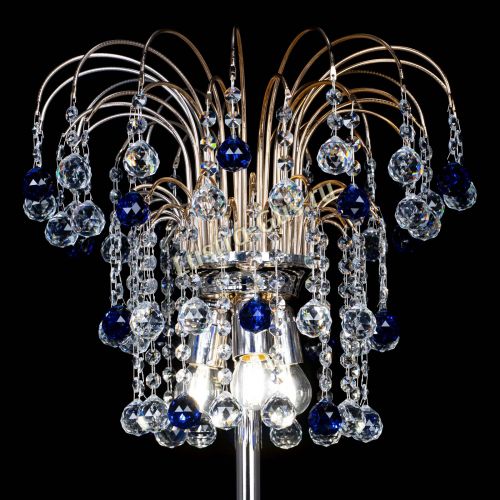 Торшер Акация шар синий в Кирове Гусь Хрустальный