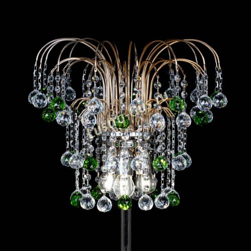 Торшер Акация шар зеленый в Кирове Гусь Хрустальный