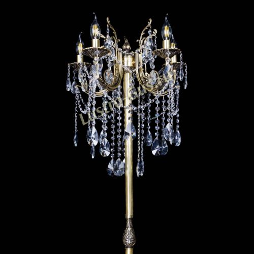 Бронзовый торшер Матильда №2 лучик в Кирове Гусь Хрустальный