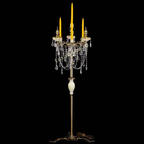 Торшер бронзовый Оникс №3 баден в Кирове Гусь Хрустальный