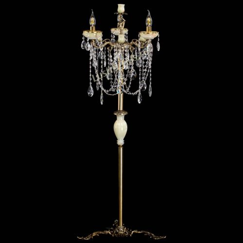 Торшер бронзовый Оникс №3 баден в Кирове Гусь Хрустальный