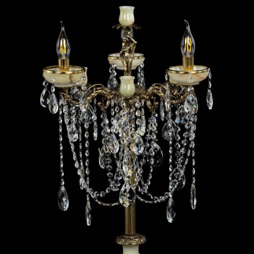 Торшер бронзовый Оникс №3 баден в Кирове Гусь Хрустальный