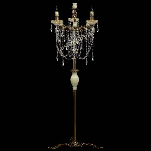 Торшер бронзовый Оникс №3 лучик в Кирове Гусь Хрустальный