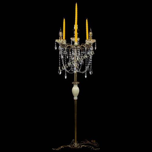 Торшер бронзовый Оникс №3 журавлик в Кирове Гусь Хрустальный