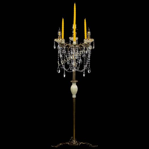 Торшер бронзовый Оникс №3 журавлик в Кирове Гусь Хрустальный