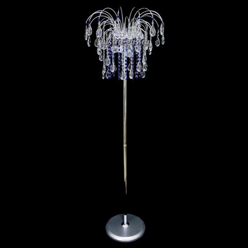 Торшер Каскад кулон короткий цветной в Кирове Гусь Хрустальный