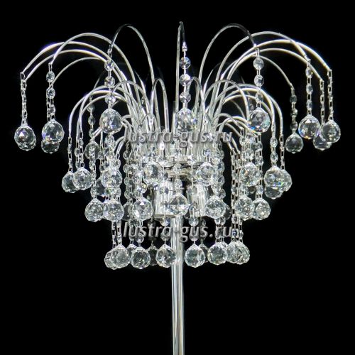 Торшер Каскад шар 30 короткий в Кирове Гусь Хрустальный