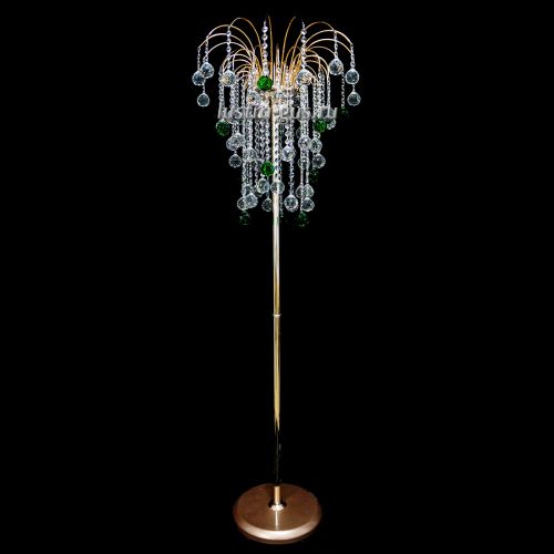 Торшер Каскад Шар средний цветной в Кирове Гусь Хрустальный