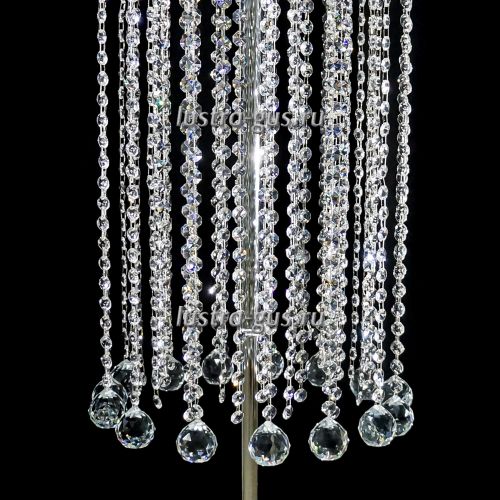 Торшер Каскад средний в Кирове Гусь Хрустальный