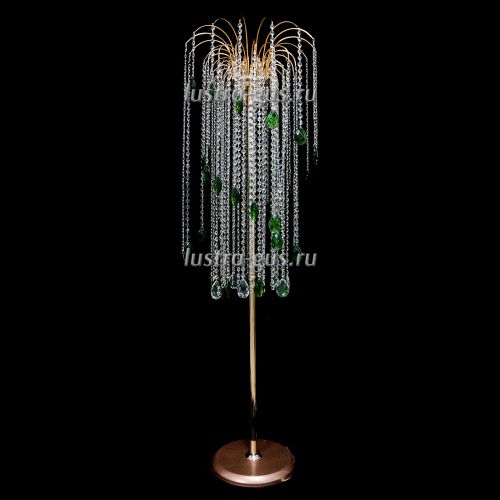 Торшер Каскад Винтаж длинный цветной в Кирове Гусь Хрустальный