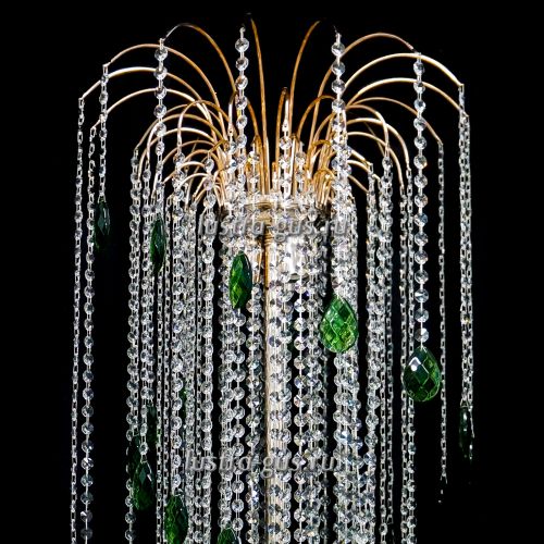 Торшер Каскад Винтаж длинный цветной в Кирове Гусь Хрустальный