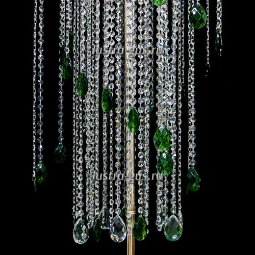 Торшер Каскад Винтаж длинный цветной в Кирове Гусь Хрустальный