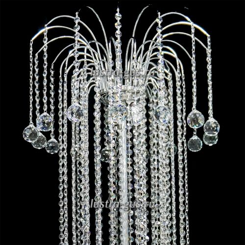 Торшер Каскад высокий в Кирове Гусь Хрустальный