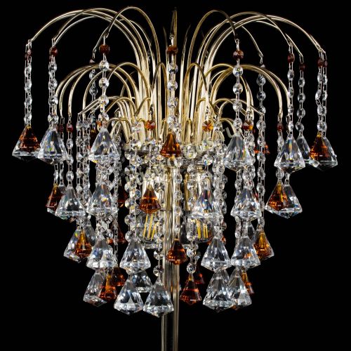 Торшер Пирамидка чайная в Кирове Гусь Хрустальный