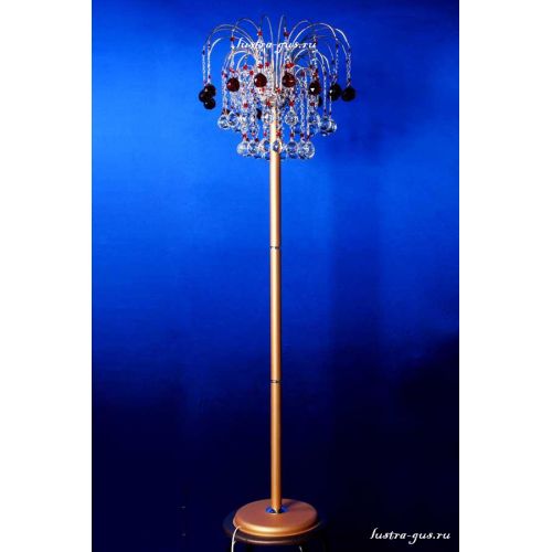 Торшер С нарядом Шар красный в Кирове Гусь Хрустальный