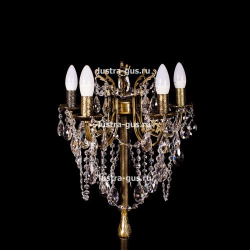 Торшер Изабелла 5 ламп в Кирове Гусь Хрустальный