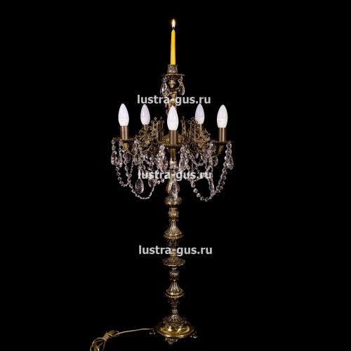 Торшер Изабелла богиня журавлик 5 ламп в Кирове Гусь Хрустальный